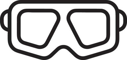 Brille optisch Symbol Symbol Bild Vektor. Illustration von Sonnenbrille Schutz Sehvermögen Grafik Design Bild vektor