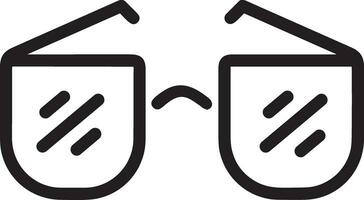 Brille optisch Symbol Symbol Bild Vektor. Illustration von Sonnenbrille Schutz Sehvermögen Grafik Design Bild vektor