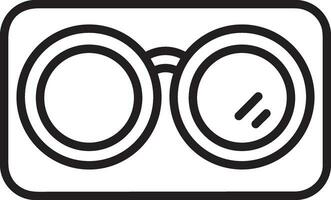 Brille optisch Symbol Symbol Bild Vektor. Illustration von Sonnenbrille Schutz Sehvermögen Grafik Design Bild vektor