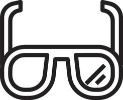 Brille optisch Symbol Symbol Bild Vektor. Illustration von Sonnenbrille Schutz Sehvermögen Grafik Design Bild vektor