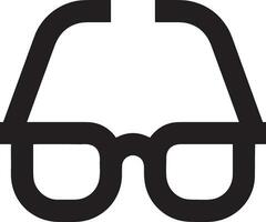 Brille optisch Symbol Symbol Bild Vektor. Illustration von Sonnenbrille Schutz Sehvermögen Grafik Design Bild vektor