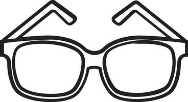 glasögon optisk ikon symbol bild vektor. illustration av solglasögon skydd syn grafisk design bild vektor