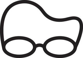 Brille optisch Symbol Symbol Bild Vektor. Illustration von Sonnenbrille Schutz Sehvermögen Grafik Design Bild vektor