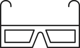 Brille optisch Symbol Symbol Bild Vektor. Illustration von Sonnenbrille Schutz Sehvermögen Grafik Design Bild vektor