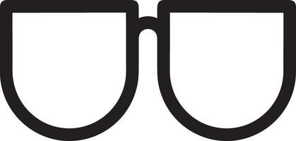 Brille optisch Symbol Symbol Bild Vektor. Illustration von Sonnenbrille Schutz Sehvermögen Grafik Design Bild vektor