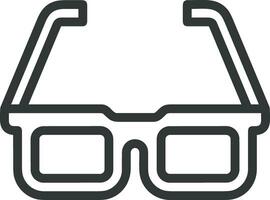 Brille optisch Symbol Symbol Bild Vektor. Illustration von Sonnenbrille Schutz Sehvermögen Grafik Design Bild vektor