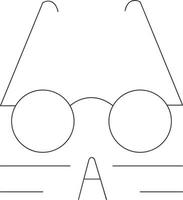 Brille optisch Symbol Symbol Bild Vektor. Illustration von Sonnenbrille Schutz Sehvermögen Grafik Design Bild vektor