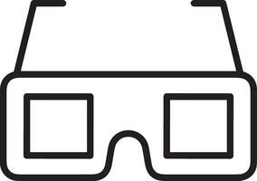 Brille optisch Symbol Symbol Bild Vektor. Illustration von Sonnenbrille Schutz Sehvermögen Grafik Design Bild vektor