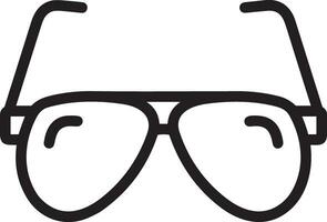 Brille optisch Symbol Symbol Bild Vektor. Illustration von Sonnenbrille Schutz Sehvermögen Grafik Design Bild vektor