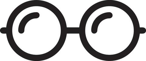 Brille optisch Symbol Symbol Bild Vektor. Illustration von Sonnenbrille Schutz Sehvermögen Grafik Design Bild vektor