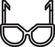 Brille optisch Symbol Symbol Bild Vektor. Illustration von Sonnenbrille Schutz Sehvermögen Grafik Design Bild vektor