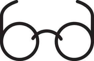 Brille optisch Symbol Symbol Bild Vektor. Illustration von Sonnenbrille Schutz Sehvermögen Grafik Design Bild vektor