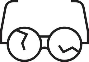 Brille optisch Symbol Symbol Bild Vektor. Illustration von Sonnenbrille Schutz Sehvermögen Grafik Design Bild vektor