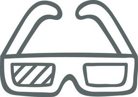 Brille optisch Symbol Symbol Bild Vektor. Illustration von Sonnenbrille Schutz Sehvermögen Grafik Design Bild vektor