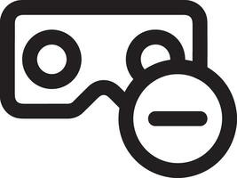 Brille optisch Symbol Symbol Bild Vektor. Illustration von Sonnenbrille Schutz Sehvermögen Grafik Design Bild vektor