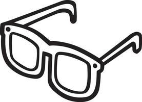 Brille optisch Symbol Symbol Bild Vektor. Illustration von Sonnenbrille Schutz Sehvermögen Grafik Design Bild vektor