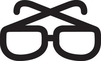 Brille optisch Symbol Symbol Bild Vektor. Illustration von Sonnenbrille Schutz Sehvermögen Grafik Design Bild vektor