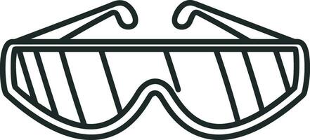 Brille optisch Symbol Symbol Bild Vektor. Illustration von Sonnenbrille Schutz Sehvermögen Grafik Design Bild vektor