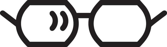 Brille optisch Symbol Symbol Bild Vektor. Illustration von Sonnenbrille Schutz Sehvermögen Grafik Design Bild vektor