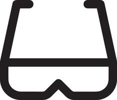 Brille optisch Symbol Symbol Bild Vektor. Illustration von Sonnenbrille Schutz Sehvermögen Grafik Design Bild vektor