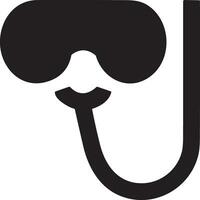 Brille optisch Symbol Symbol Bild Vektor. Illustration von Sonnenbrille Schutz Sehvermögen Grafik Design Bild vektor