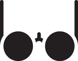 Brille optisch Symbol Symbol Bild Vektor. Illustration von Sonnenbrille Schutz Sehvermögen Grafik Design Bild vektor