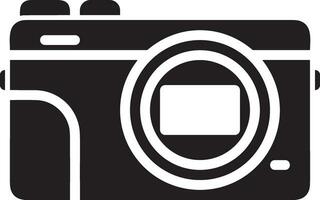 kamera fotografi ikon symbol vektor bild. illustration av multimedia fotografisk lins grafisk design bild