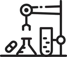 artificiell intelligens ikon symbol vektor bild. illustration av de hjärna robot inlärning mänsklig smart algoritm design bild.