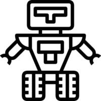 künstlich Intelligenz Symbol Symbol Vektor Bild. Illustration von das Gehirn Roboter Lernen Mensch Clever Algorithmus Design Bild.