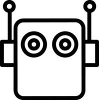 künstlich Intelligenz Symbol Symbol Vektor Bild. Illustration von das Gehirn Roboter Lernen Mensch Clever Algorithmus Design Bild.