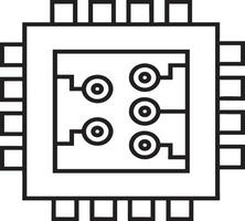 artificiell intelligens ikon symbol vektor bild. illustration av de hjärna robot inlärning mänsklig smart algoritm design bild.