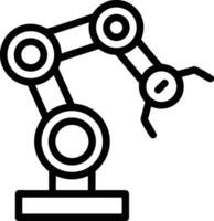 künstlich Intelligenz Symbol Symbol Vektor Bild. Illustration von das Gehirn Roboter Lernen Mensch Clever Algorithmus Design Bild.