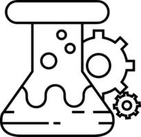 künstlich Intelligenz Symbol Symbol Vektor Bild. Illustration von das Gehirn Roboter Lernen Mensch Clever Algorithmus Design Bild.