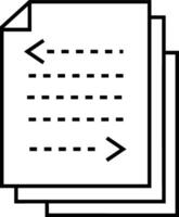 artificiell intelligens ikon symbol vektor bild. illustration av de hjärna robot inlärning mänsklig smart algoritm design bild.