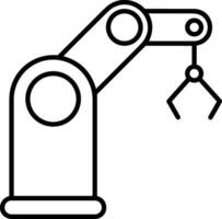 künstlich Intelligenz Symbol Symbol Vektor Bild. Illustration von das Gehirn Roboter Lernen Mensch Clever Algorithmus Design Bild.