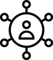 künstlich Intelligenz Symbol Symbol Vektor Bild. Illustration von das Gehirn Roboter Lernen Mensch Clever Algorithmus Design Bild.