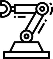 artificiell intelligens ikon symbol vektor bild. illustration av de hjärna robot inlärning mänsklig smart algoritm design bild.