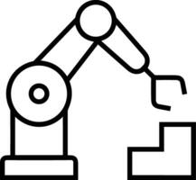 künstlich Intelligenz Symbol Symbol Vektor Bild. Illustration von das Gehirn Roboter Lernen Mensch Clever Algorithmus Design Bild.