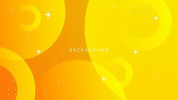 Orange und Gelb Gradient Farbe abstrakt Hintergrund. dynamisch gestalten Komposition. geeignet zum Banner und Poster Hintergründe. Vektor Illustration