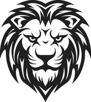 wild Anmut das stilvoll Panther im schwarz Löwe Symbol auf das durchstreifen das heftig Behörde von Löwe Emblem Exzellenz vektor