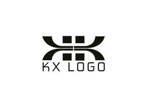 kostenlos Vektor eben Design Brief x Logo Vorlage