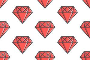 en röd diamant mönster på en vit bakgrund vektor