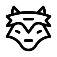 Werwolf Vektor Symbol auf ein Weiß Hintergrund