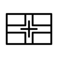 Guernsey Vektor Symbol auf ein Weiß Hintergrund