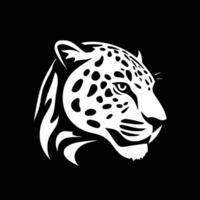 leopard - minimalistisk och platt logotyp - vektor illustration