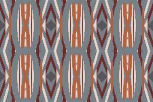 Ikat Damast Stickerei Hintergrund. Ikat Vektor geometrisch ethnisch orientalisch Muster traditionell.aztekisch Stil abstrakt Vektor illustration.design zum Textur, Stoff, Kleidung, Verpackung, Sarong.