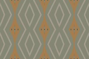 Ikat nahtlos Muster Stickerei Hintergrund. Ikat Stoff geometrisch ethnisch orientalisch Muster traditionell.aztekisch Stil abstrakt Vektor illustration.design zum Textur, Stoff, Kleidung, Verpackung, Sarong.