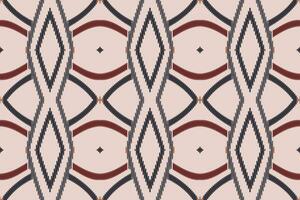 Ikat Damast Stickerei Hintergrund. Ikat Stoff geometrisch ethnisch orientalisch Muster traditionell. Ikat aztekisch Stil abstrakt Design zum drucken Textur, Stoff, Saree, Sari, Teppich. vektor