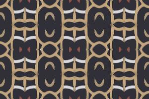 motiv ikat paisley broderi bakgrund. ikat vektor geometrisk etnisk orientalisk mönster traditionell.aztec stil abstrakt vektor illustration.design för textur, tyg, kläder, inslagning, sarong.