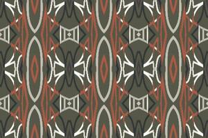 ikat damast- paisley broderi bakgrund. ikat grafik geometrisk etnisk orientalisk mönster traditionell.aztec stil abstrakt vektor illustration.design för textur, tyg, kläder, inslagning, sarong.